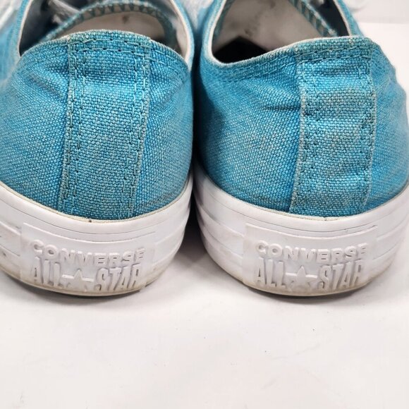 Converse All Star Chuck Taylor Low Aqua Robins Egg Blue Women’s Size 8 - Picture 3 of 4